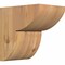 Ekena Millwork Crestline Smooth Corbel, Western Red Cedar, 5 1/2"W x 8"D x 8"H COR06X08X08CRE00SWR - alternate 1